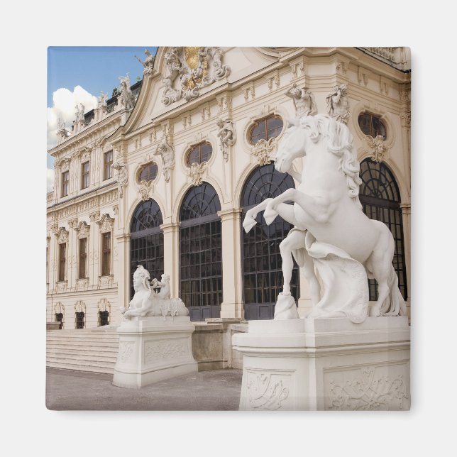 Österrike, Wien, Belvedere-palatserna, Övre Magnet (Framsidan)