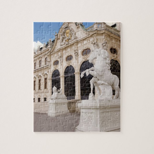 Österrike, Wien, Belvedere-palatserna, Övre Pussel (Vertikal)