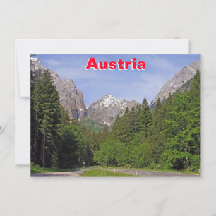 Österrikes Alperna-kort