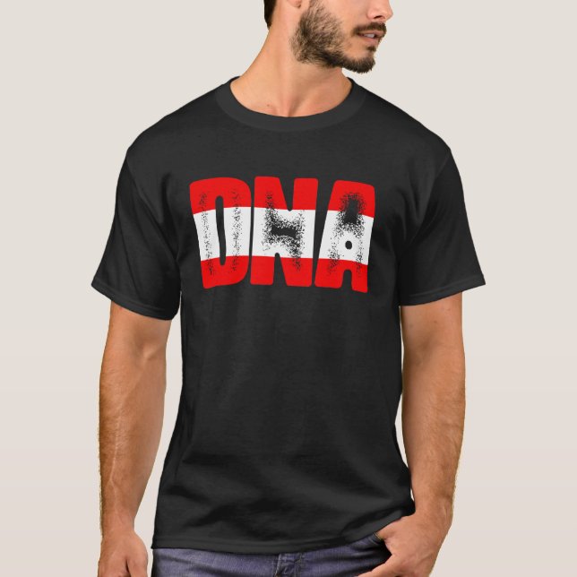 Österrikes DNA T Shirt (Framsida)