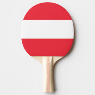 Österrikes flagga pingisracket