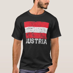 Österrikes Flagga Pride Roots Land Familj N T Shirt