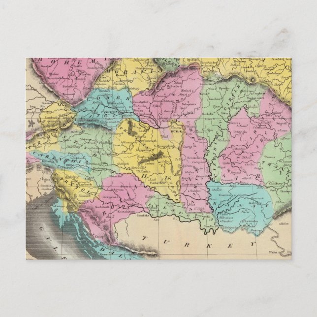 Österrikes imperium vykort (Framsida)