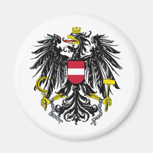 Österrikes lands vapensköld symbol emblem flagga magnet