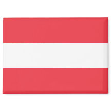 Österrikes rektangulära Flagga