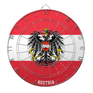"Österrikes Strejkor!" Patriotic Dart Board Darttavla