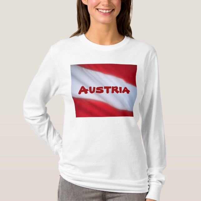 Österrikes t-shirts (Framsida)