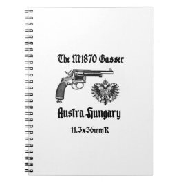 Österrikes WWI M1870 Gasser-revolver Anteckningsbok