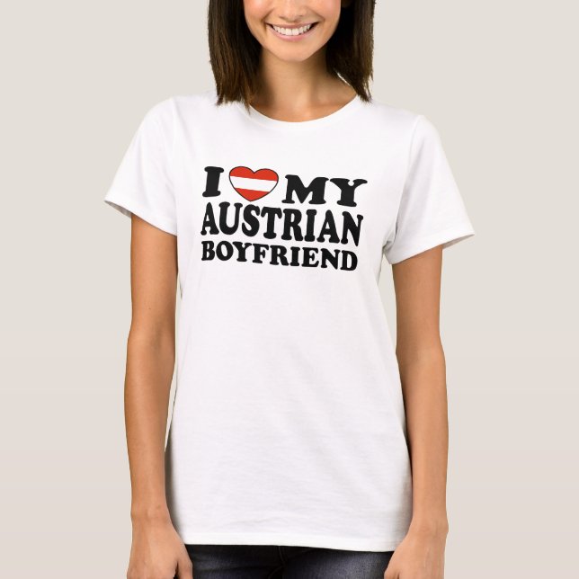 österrikisk boyvän t-shirt (Framsida)