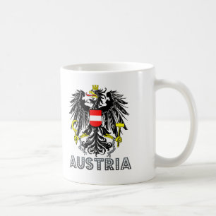 Österrikisk Emblem Kaffemugg