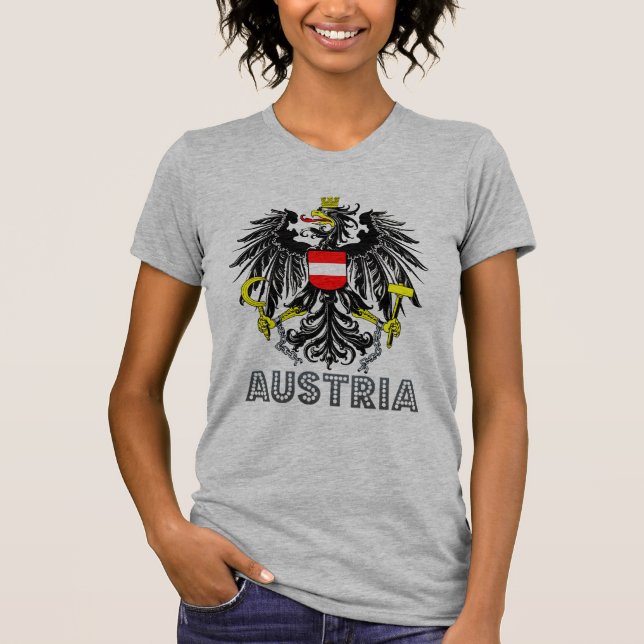 Österrikisk Emblem T-shirt (Framsida)