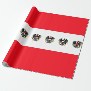 Österrikisk flagga presentpapper