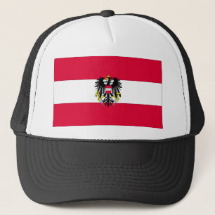 Österrikisk Flagga Truckerkeps