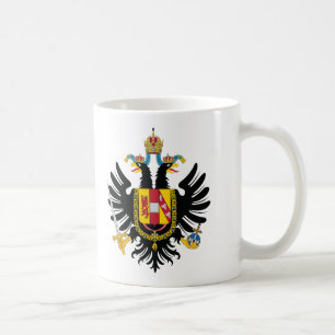 Österrikisk väldevapensköld (1815) kaffemugg