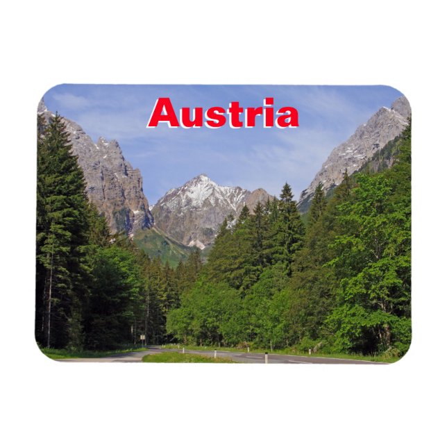 Österrikiska Alpernor Magnet (Horisontell)