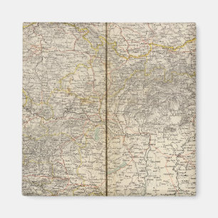 Österrikiska Atlas Karta Magnet