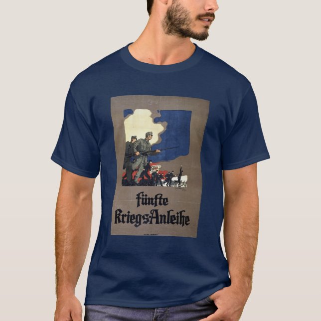 Österrikiska femte Krig-lån Tee (Framsida)