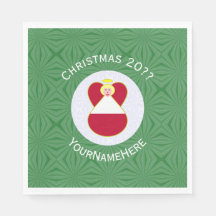 Österrikiska Flagga Angel-Personligen