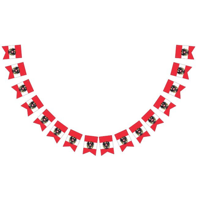 Österrikiska flagga-banderoll vimplar (Alla)