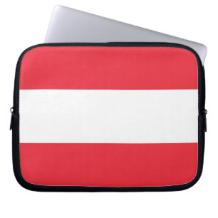Österrikiska Flagga Laptop sleeve
