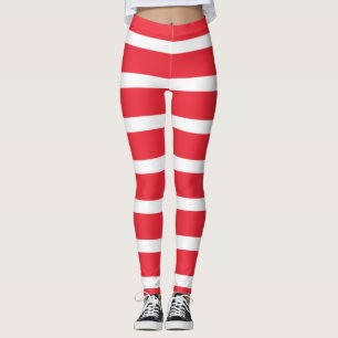 Österrikiska flagga leggings