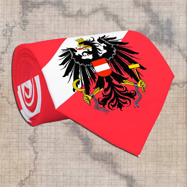 Österrikiska Flagga & Österrikes resor, affärsreso Slips (Skapare uppladdad)