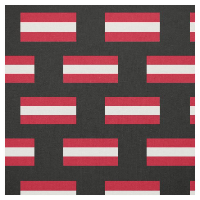 Österrikiska Flagga Tyg (Provkarta)
