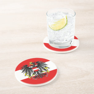 Österrikiska flagga underlägg