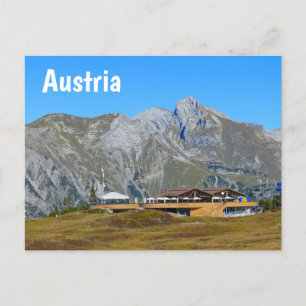 Österrikiska högberg vykort