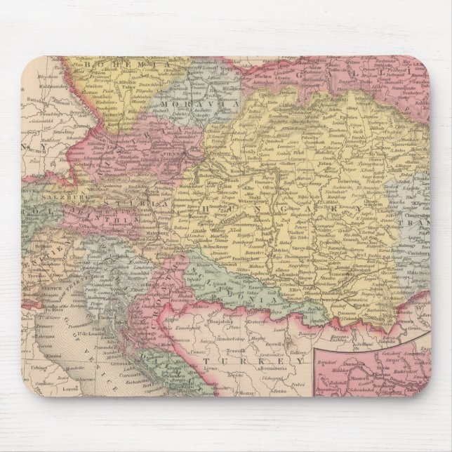 Österrikiska imperiet 3 musmatta (Framsidan)