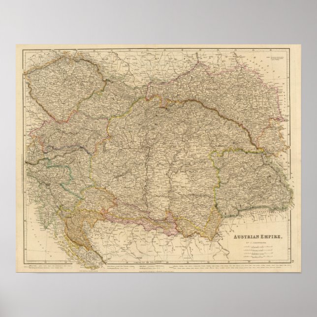 Österrikiska imperium 5 poster (Framsidan)