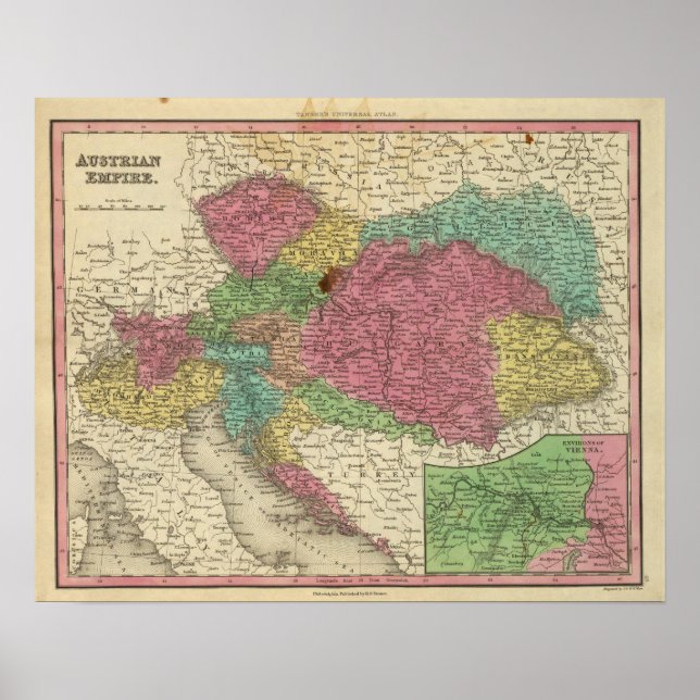 Österrikiska imperium 6 poster (Framsidan)