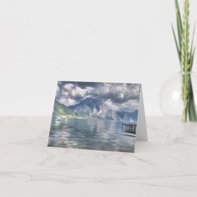 Österrikiska Sjö Storm Kort (Framsida)