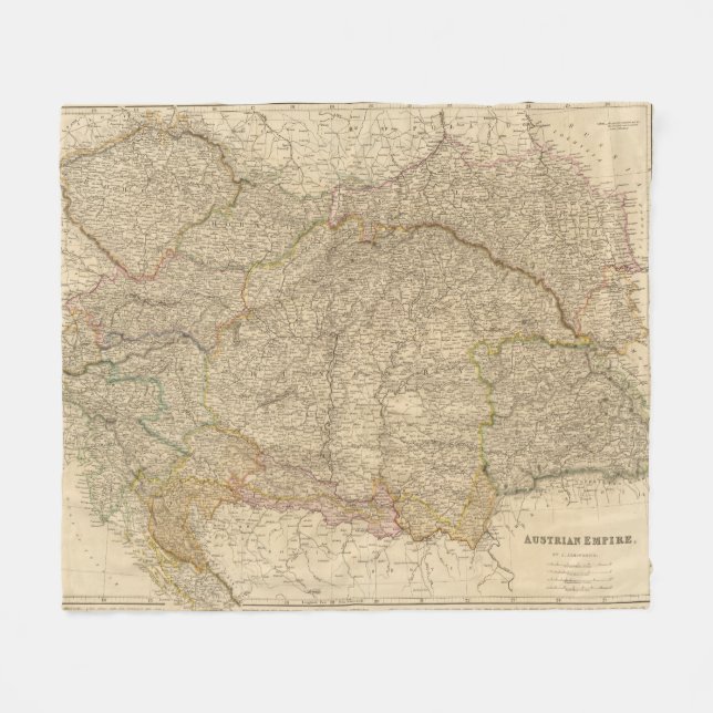 Österrikiskt välde 5 fleecefilt (Framsidan (Horisontell))