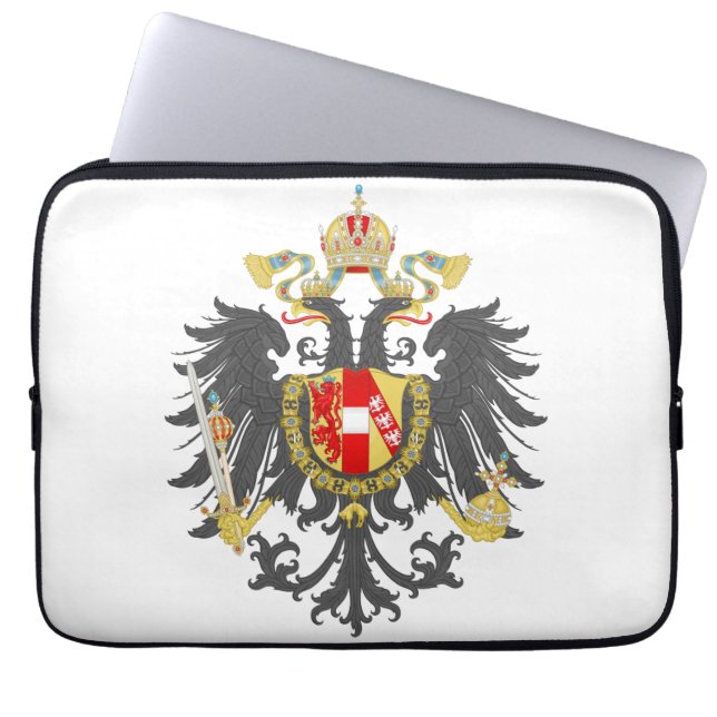 Österrikiskt välde laptop sleeve (Framsidan)