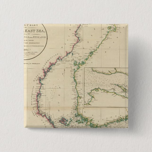 Östersjön Knapp (Framsida)