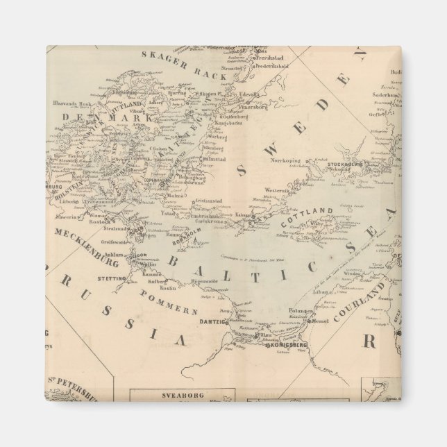 Östersjön Magnet (Framsidan)