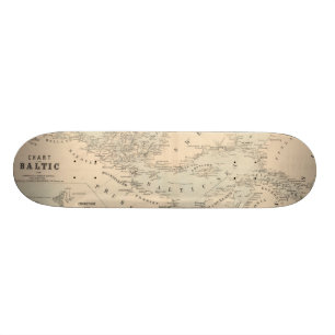 Östersjön Old School Skateboard Bräda 21,6 Cm