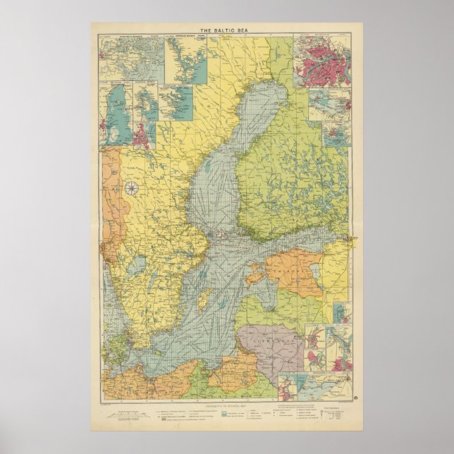 Östersjön Poster (Framsidan)