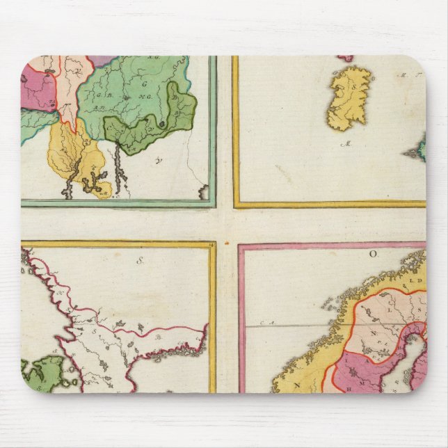 Östersjön Stater Musmatta (Framsidan)