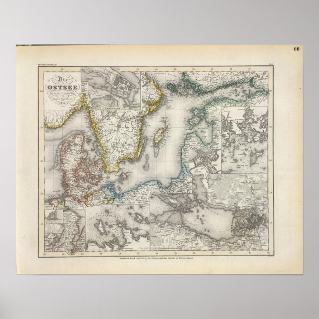 Östersjöregionen Poster (Framsidan)