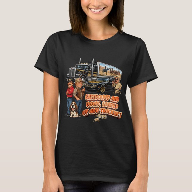 Österut och neråt t shirt (Framsida)