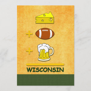 Ostfotbollöl Wisconsin Inbjudningar
