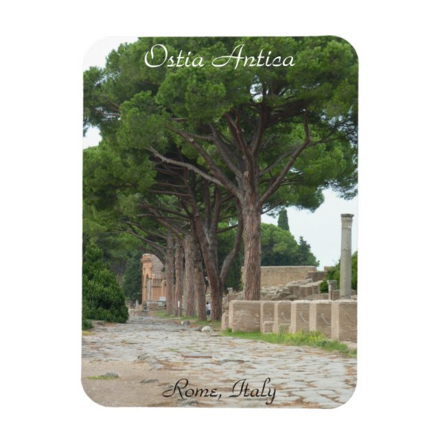 Ostia Antica, gammal väg Magnet (Vertikal)