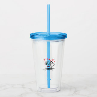 Ostig kärleksmus take away mugg