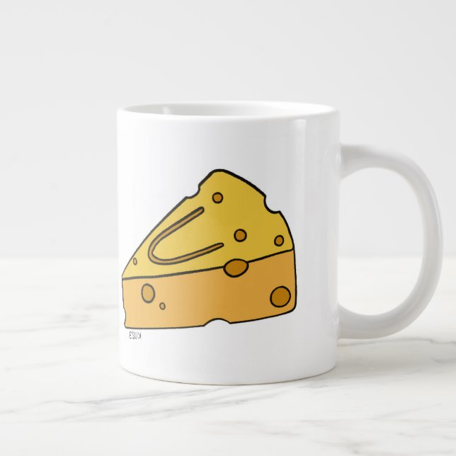 Ostig Tjejost Jumbo Mugg (Höger)