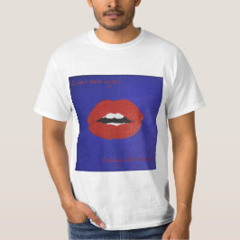 Ostiga rader för Alla hjärtans dags-t-shirt T Shirt