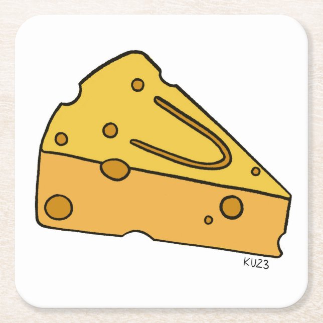Ostis Cheesin’ Underlägg Papper Kvadrat (Framsidan)