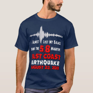 Ostkustjordskalvet Tee Shirt