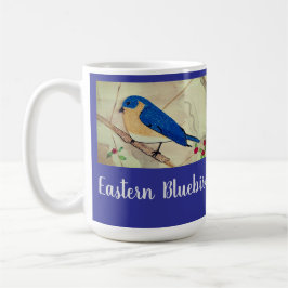 Östlig blåfågel kaffemugg